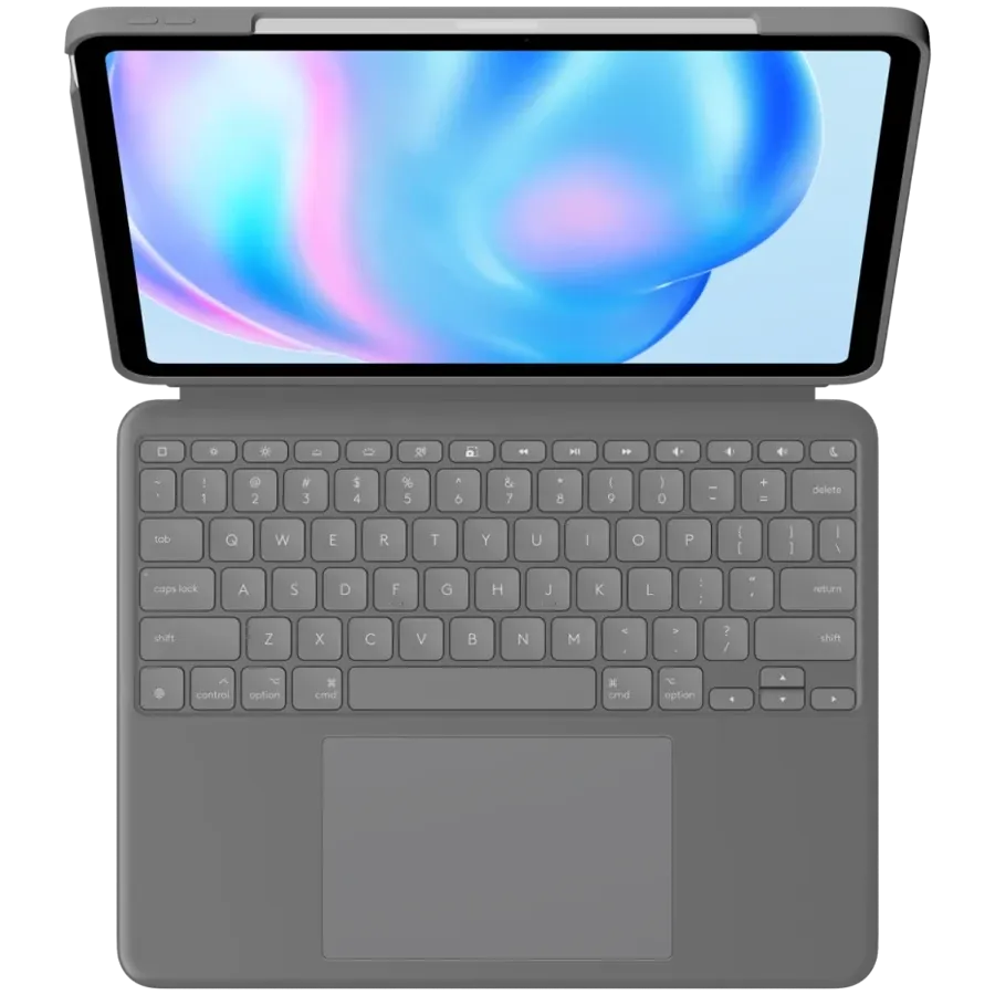 photo 2 - LOGITECH Чехол с клавиатурой Combo Touch Oxford Grey для iPad Air 13 (M2)