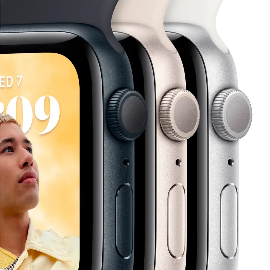 Apple Watch SE GPS Gen.2, Midnight Sport Band, 40mm, Midnight – photo 3