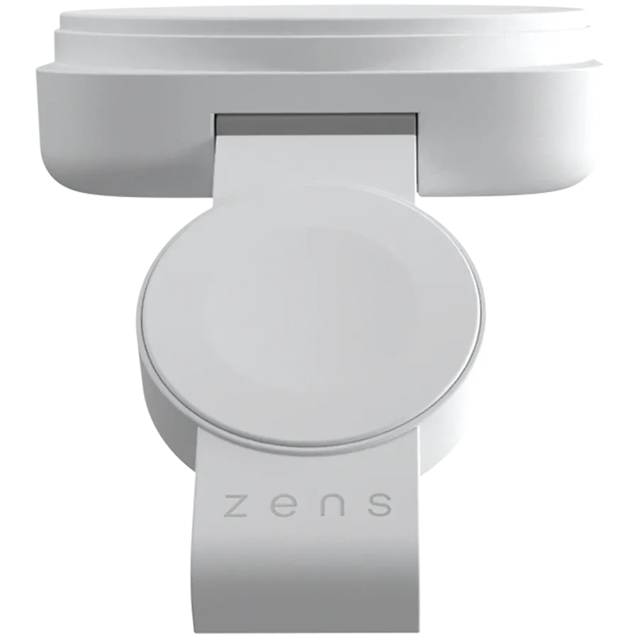photo 1 - Дорожній зарядний пристрій ZENS 2в1 MagSafe+Watch Travel Charger, White (ZEDC24W/00)