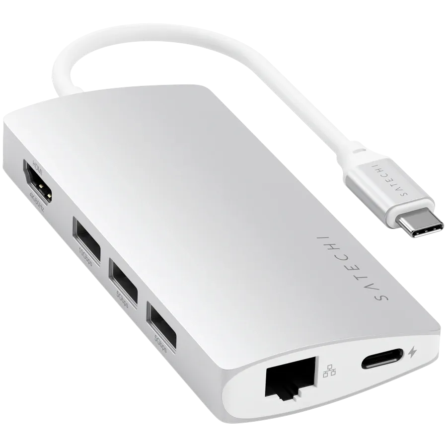 photo 2 - Док-станция SATECHI Aluminum Multi-Port Adapter V2 (ST-TCMA2S)