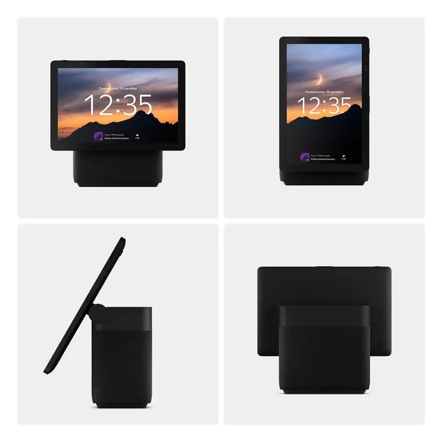 photo 5 - YANDEX Умная колонка Яндекс.Станция Дуо Макс, Чёрный