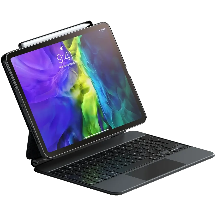 photo 4 - SATECHI Case Vegan-Leather Magnetic Case Black for iPad Pro 11-inch (4th generation)/(1st generation)/(2nd generation)/(3rd generation)