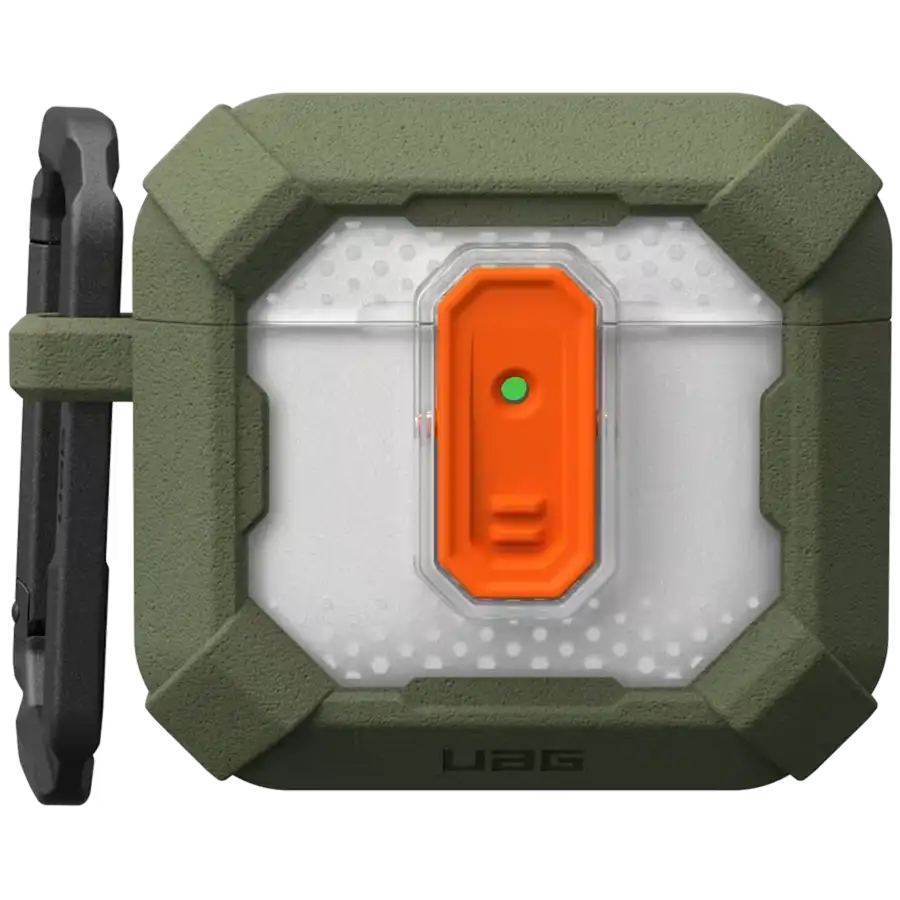 UAG Protective Case Plasma თან MagSafe Olive Drab for AirPods (Gen4) – photo 2