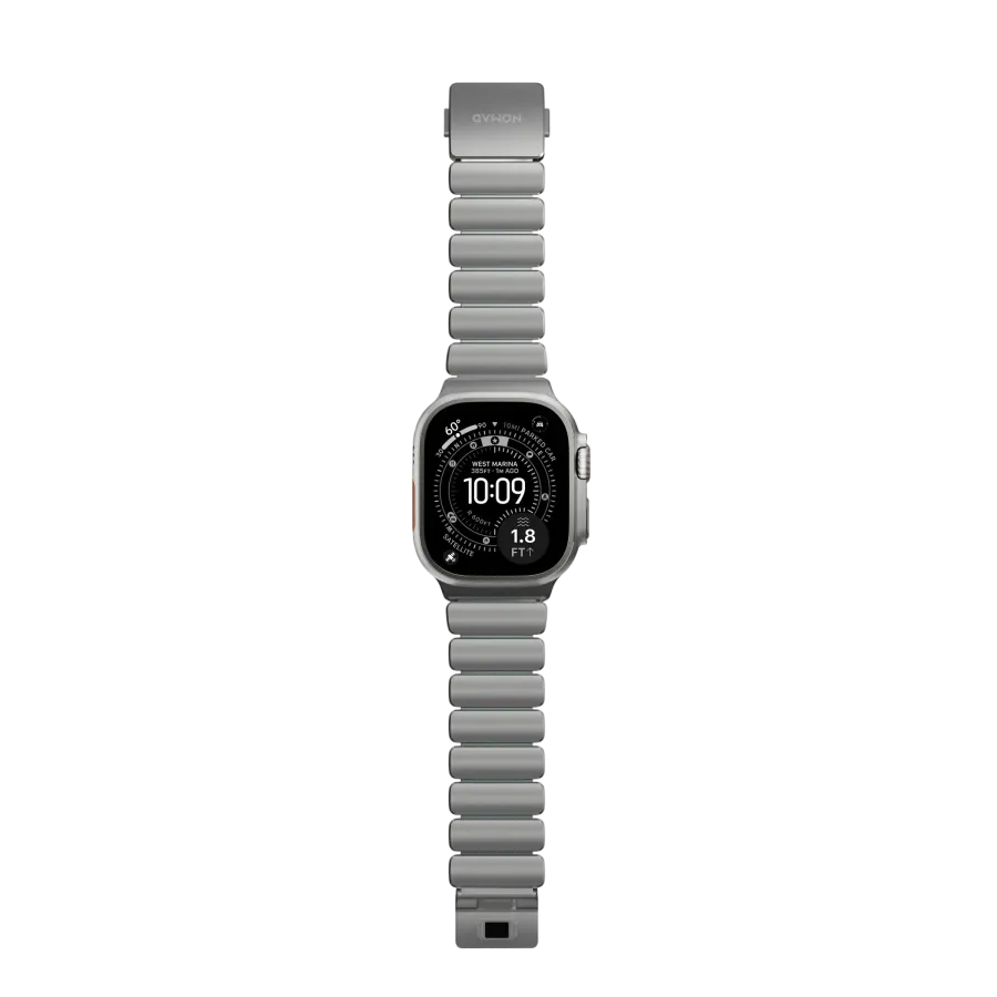 photo 7 - NOMAD for Apple Watch 44/45/46/49 mm, Natural/IcyBlueGlow