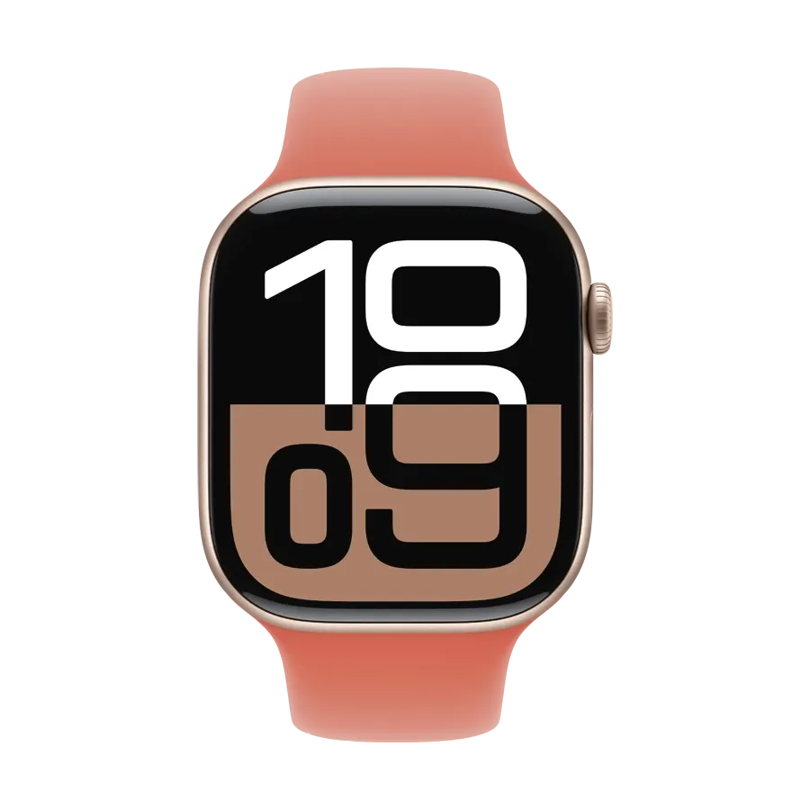 photo 3 - Apple 46mm Sport Band - S/M & M/L Удлинитель ремешка  for Apple Watch 44/45/46/49 mm, Size S/M, Tangerine