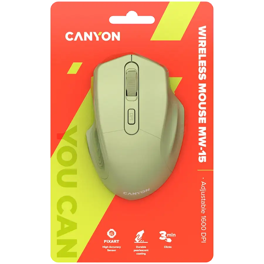 CANYON MW-15 Мышь, Золотой – photo 6