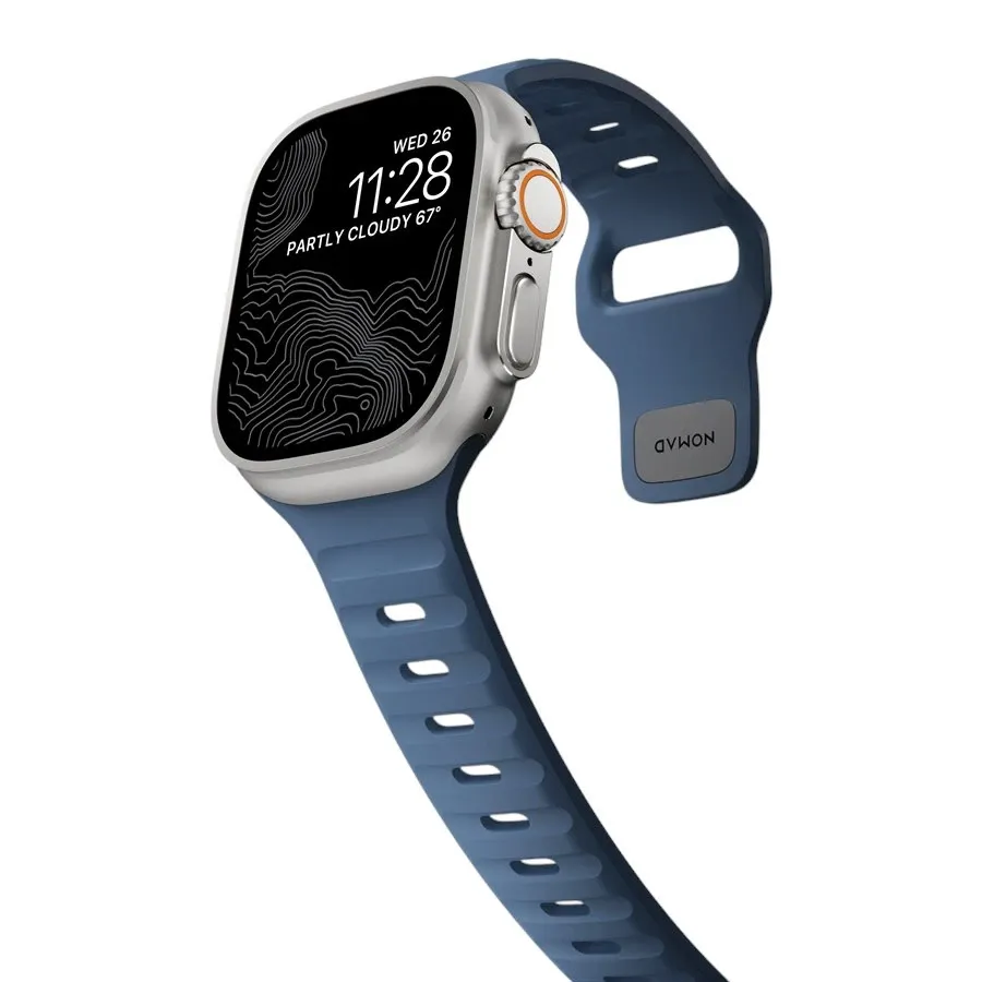 Band NOMAD Sport Band for Apple Watch, 42/44/45/49 mm, Naval Blue – photo 3