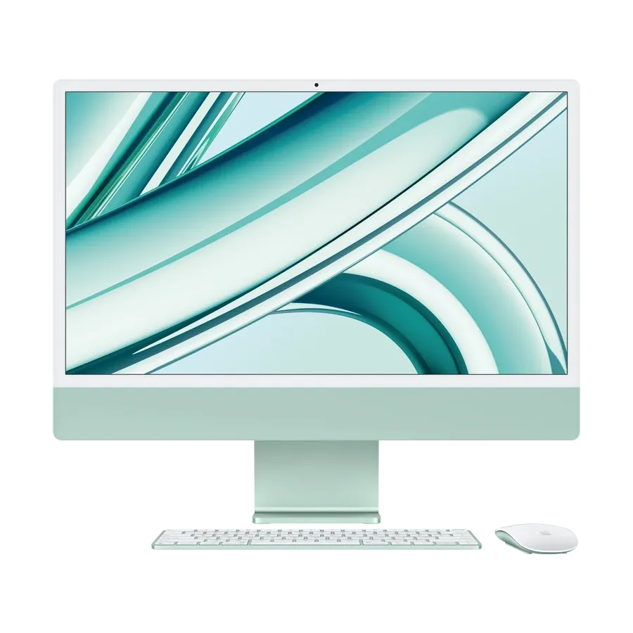 photo 1 - iMac 24 M3, 8C CPU 8C GPU, 8ГБ 256ГБ SSD, Жасыл