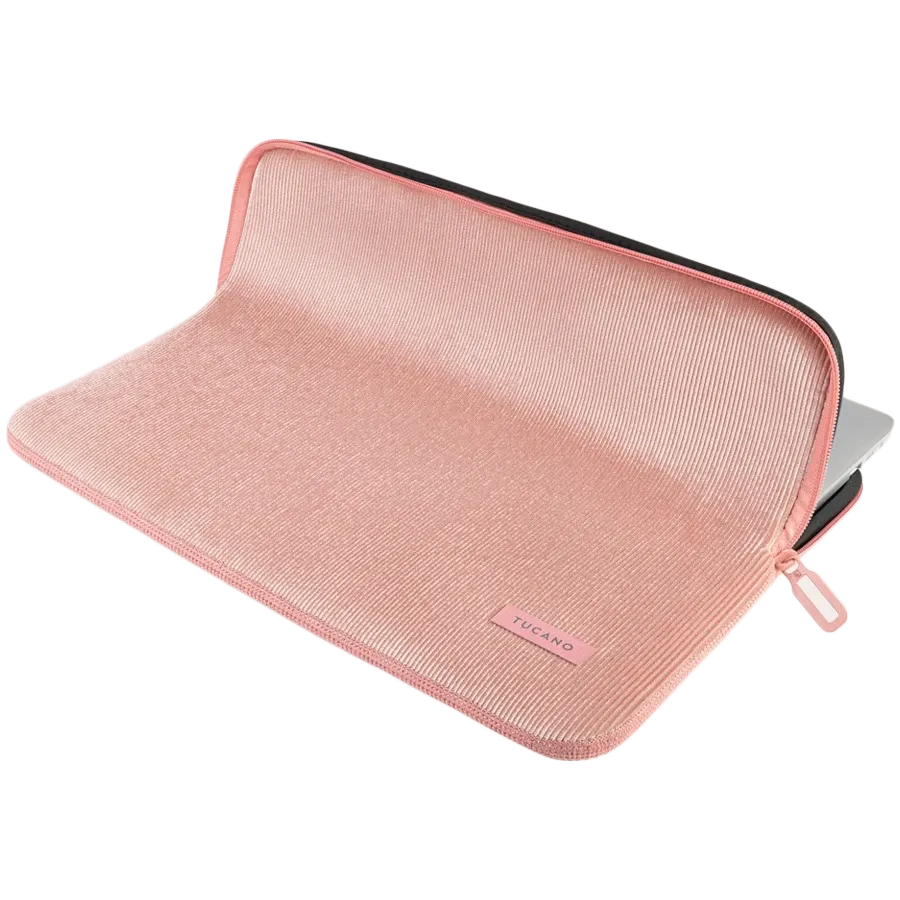 photo 4 - TUCANO Sleeve VELLUTO Pink for MacBook Pro 16/Notebook up to 15.6"
