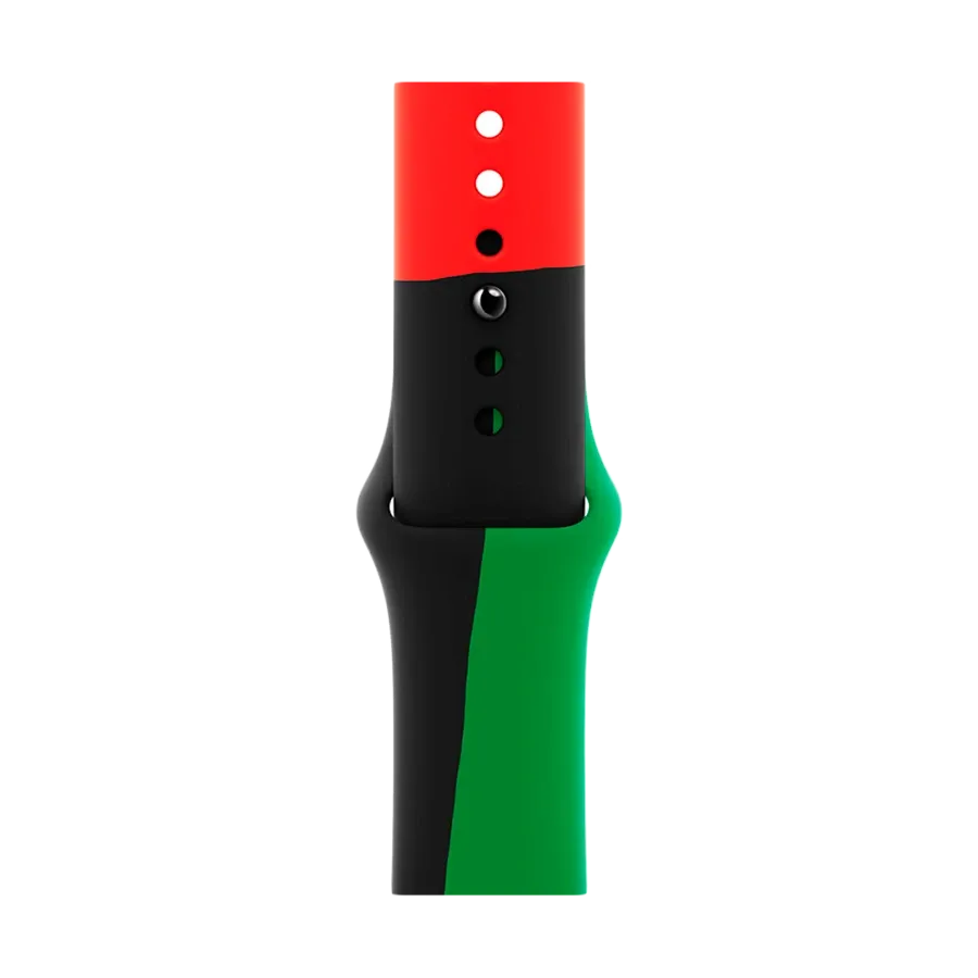 photo - Apple 40mm Black Unity Sport Band Ремінець Sport Band Black Unity за Apple Watch 38 mmApple Watch 40 mmApple Watch 41 mm 38/40/41 mm