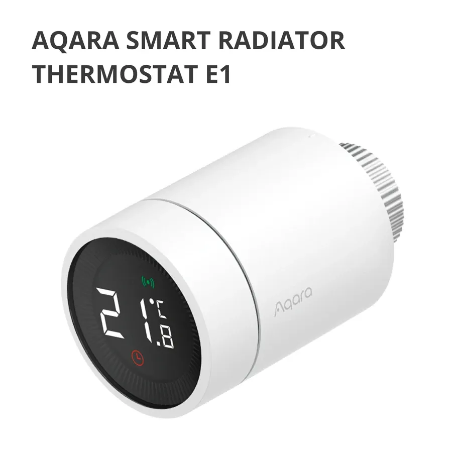 photo 2 - Smart Remote Control AQARA SRTS-A01 Radiator Thermostat E1 ()