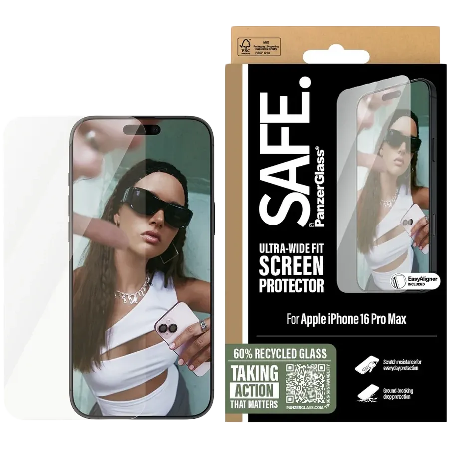 photo 1 - PANZERGLASS Safety Glass for iPhone 16 Pro Max