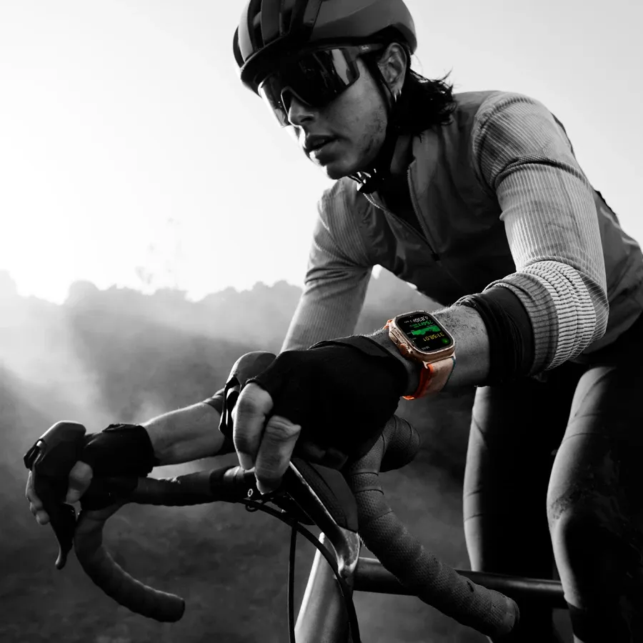 photo 5 - Apple Watch Ultra Series 2 GPS + Cellular,  Ремешок White Ocean, 49мм, Natural