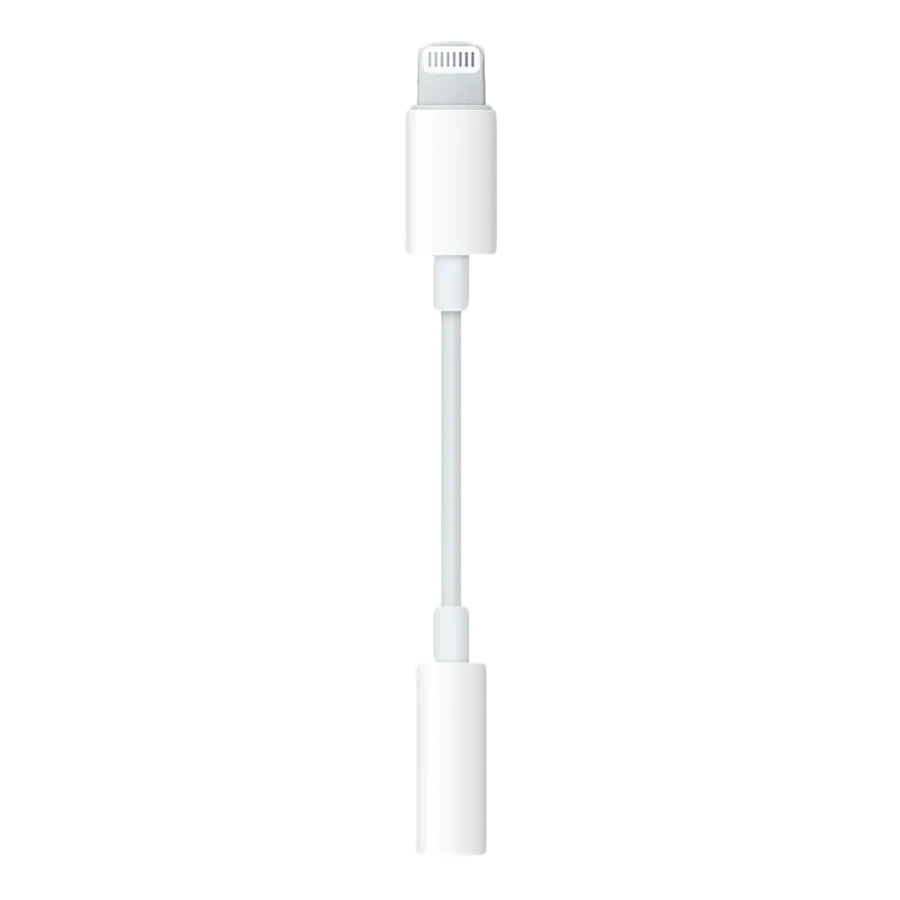 photo - Apple Մալուխ փոխարկիչ Lightning-ից 3,5 մմ mini-jack , Սպիտակ