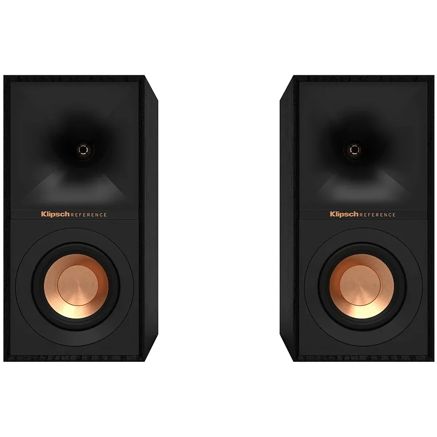photo 1 - Klipsch Reference R-40M сөрелік акустика, қара, жұп