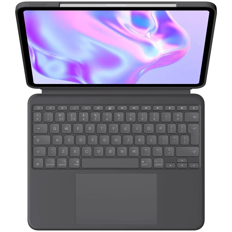 photo 2 - Чохол-клавіатура для планшета Logitech Combo Touch for iPad Pro 13'' (M4) Graphite (L920-012833)