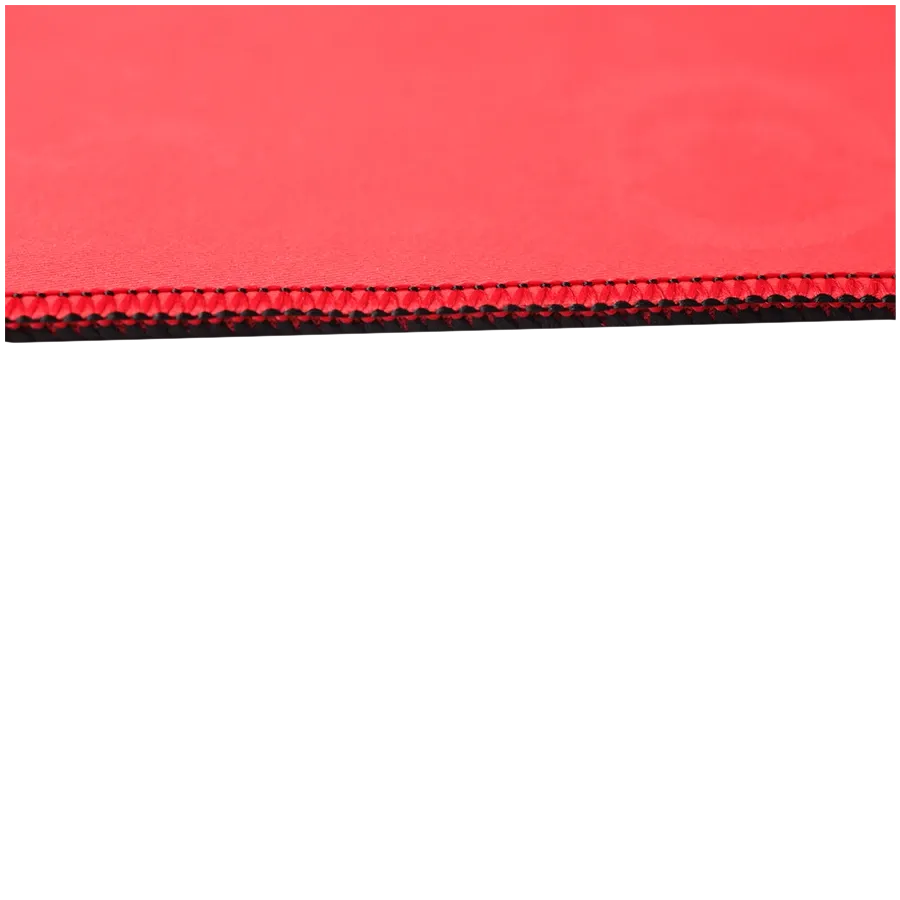 photo 7 - LORGAR Jacquard mousepad with red rubber, Чёрный