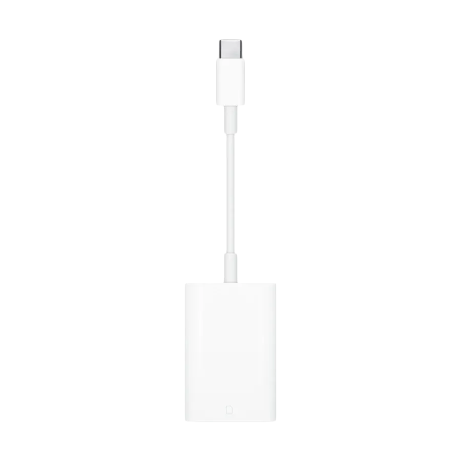 photo - APPLE Card Adapter 1 in 1 (SD), USB Type C, White