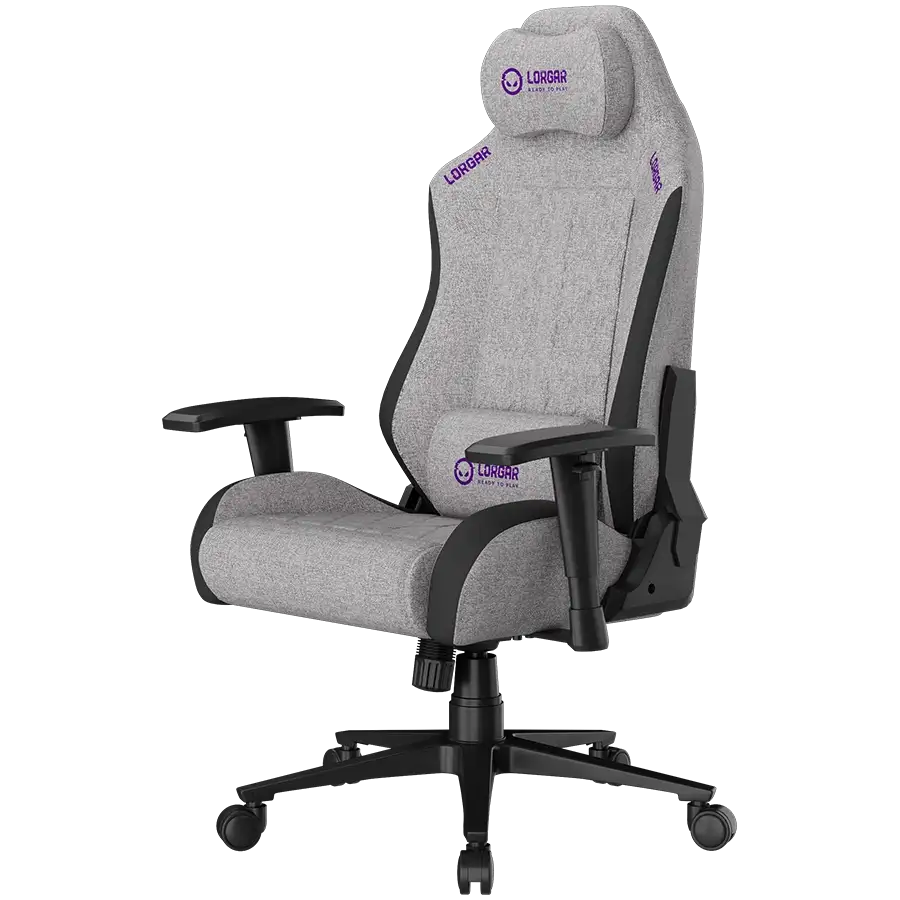 Игровое кресло LORGAR CHA 41, Gray/Purple – photo 15