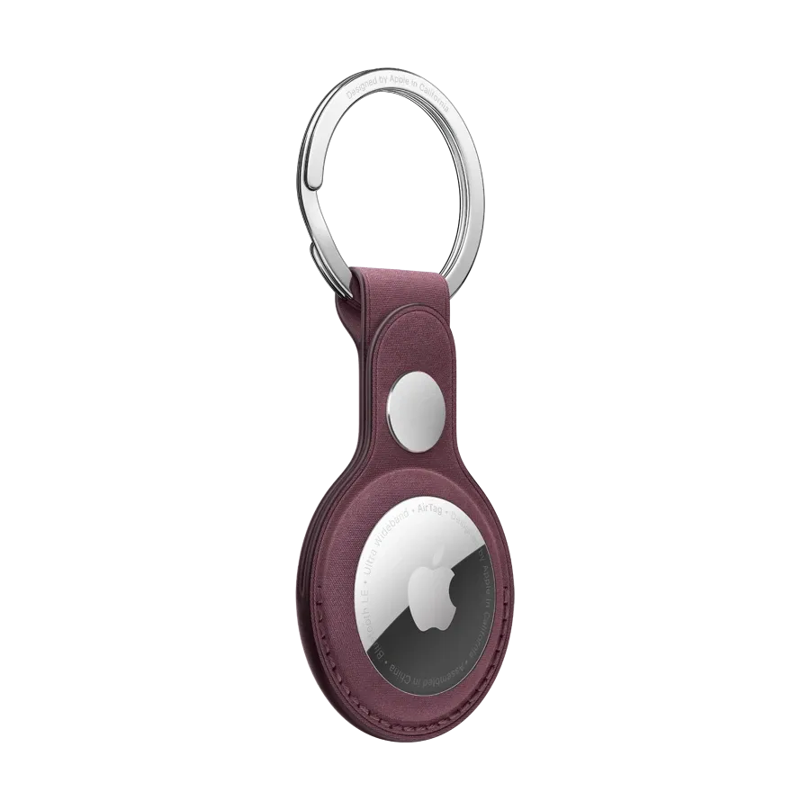 APPLE |АнглійськаFineWoven Key RingАнглійська|, Burgundy – photo 2