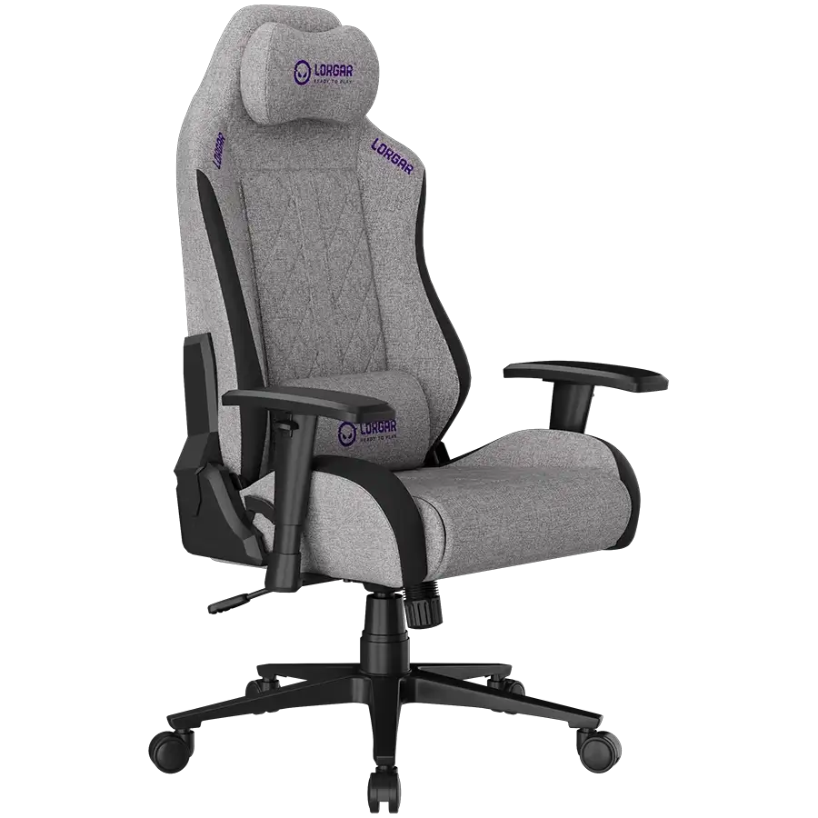 Игровое кресло LORGAR CHA 41, Gray/Purple – photo 14