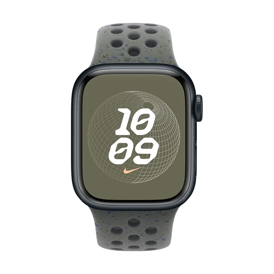 photo 3 - Apple Nike Sport Band Ремешок для Apple Watch 38/40/41 mm, Размер M/L, Камуфляжный хаки