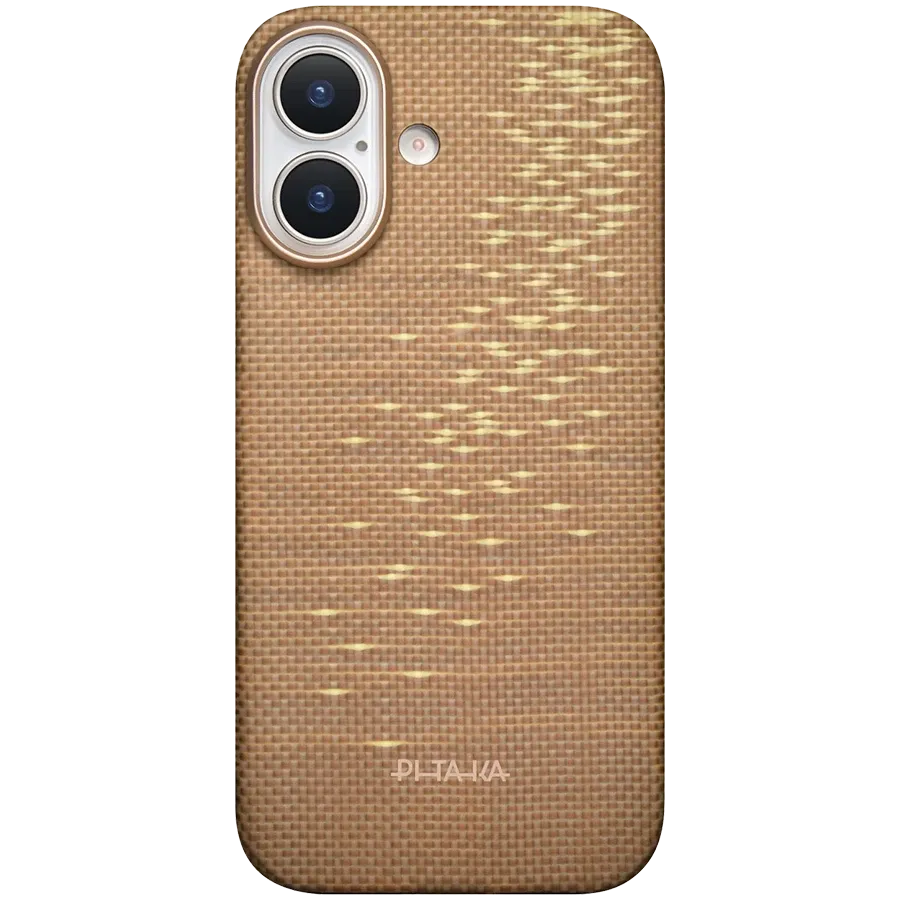 photo 1 - PITAKA Чохол Ultra-Slim with MagSafe Golden Glint для iPhone 17