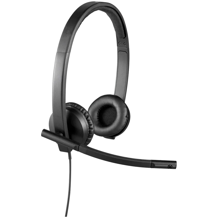 photo 2 - LOGITECH H570e Дротова гарнітура, Чорний