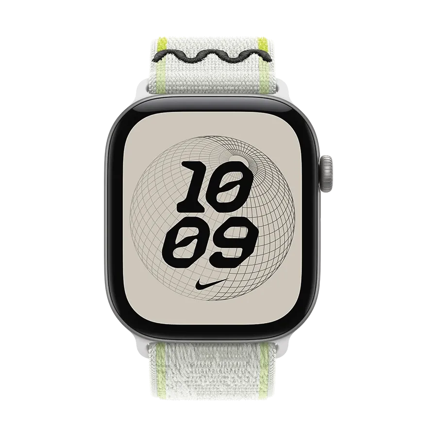 Apple 46mm Nike Sport Loop Ремінець  for Apple Watch 44/45/46/49 mm, Essential White – photo 3