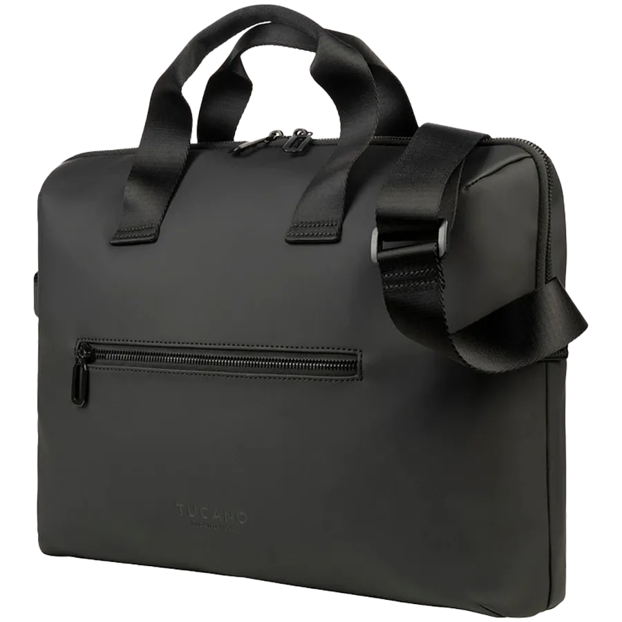 photo 2 - TUCANO Сумка GOMMO  Чёрная для MacBook Pro 16/Ноутбук до 15.6"