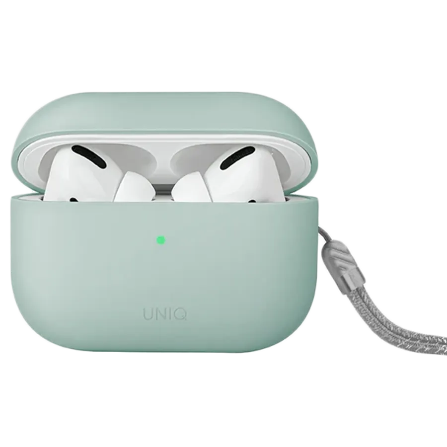 photo 1 - Պատյան UNIQ LINO  Mint Green for AirPods Pro (Gen2)