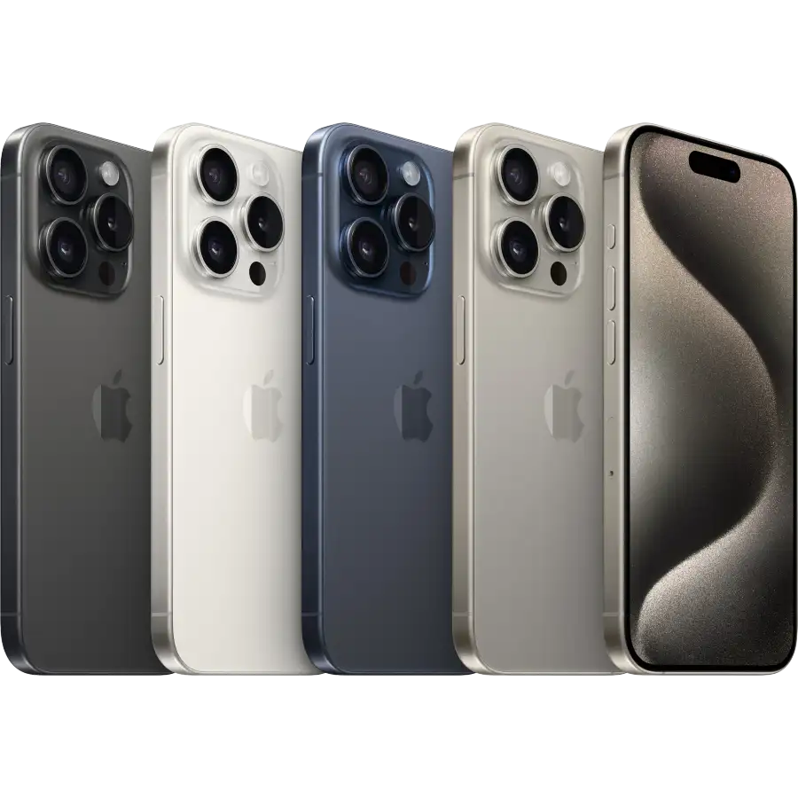 iPhone 15 Pro, 256 ГБ, бу, White Titanium – photo 5