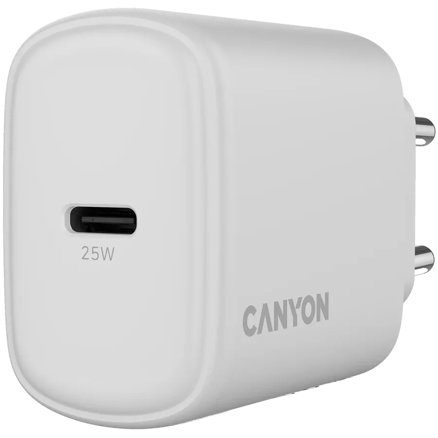photo 5 - CANYON Адаптер живлення OnCharge 250 USB-C USB Тип C, 25 Ват