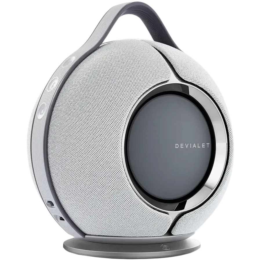 photo 1 - DEVIALET Portable Speaker, Light Gray