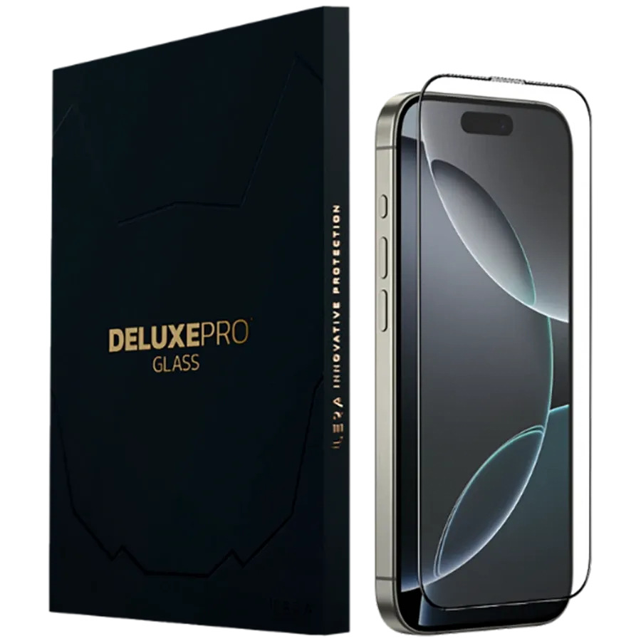 photo - Защитное стекло iLera DeLuxe Original Glass для iPhone 16 Pro