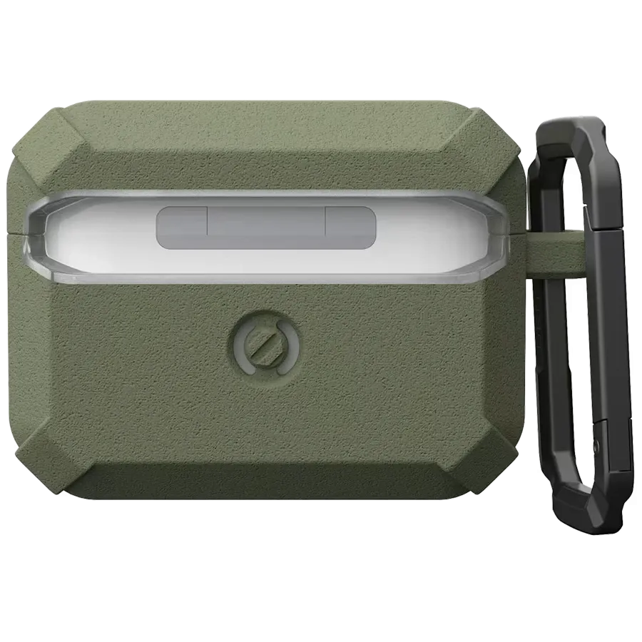 photo 4 - Чехол UAG Plasma с MagSafe для AirPods Pro (Gen.3), Темно-оливковый