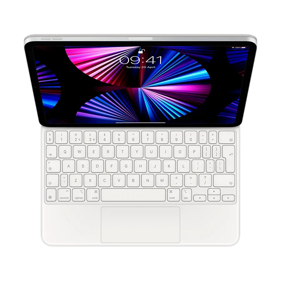 photo 1 - Apple Keyboard Case Magic Keyboard  White for iPad Air (4th generation)/iPad Pro 11-inch (1st, 2nd and 3rd generation)