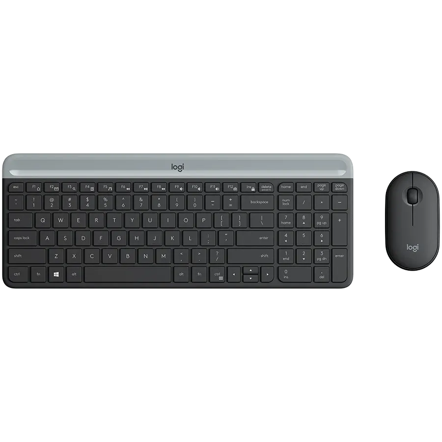 photo 3 - LOGITECH (CIS) MK470 Keyboard, Russian/International English