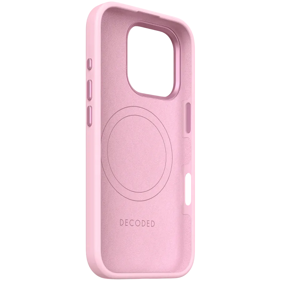 photo 3 - DECODED Case Silicone Case with MagSafe Lilac Purple for iPhone 16 Pro