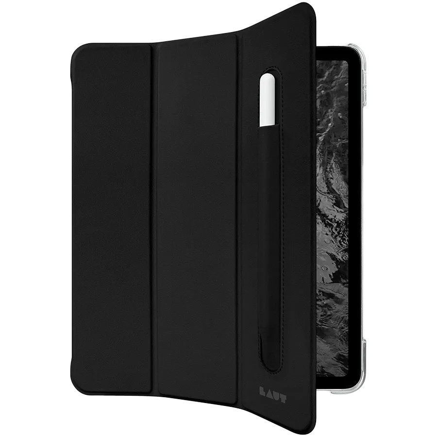 photo 2 - Обложка Smart Folio LAUT HUEX Чёрная для iPad Pro 12,9 дюйма (1-го поколения)/(2-го поколения)/(3-го поколения)/(4-го поколения)/(5-го поколения)