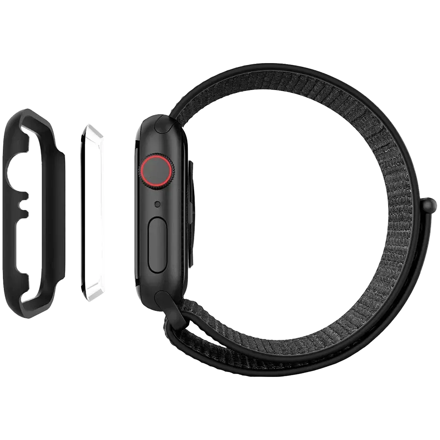 photo 2 - Прочное премиальное защитное стекло WHITESTONE WhiteStone Dome для Apple Watch размером 41 мм