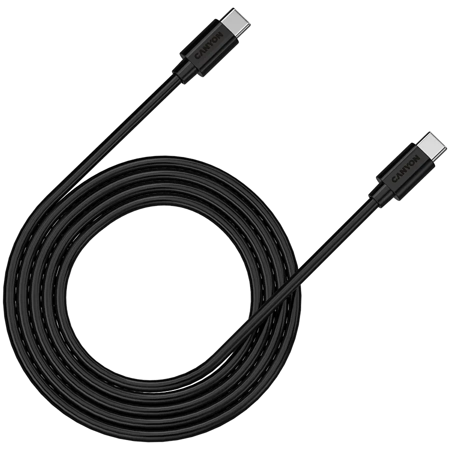 photo - CANYON USB-C մալուխ , Սև, 2մ