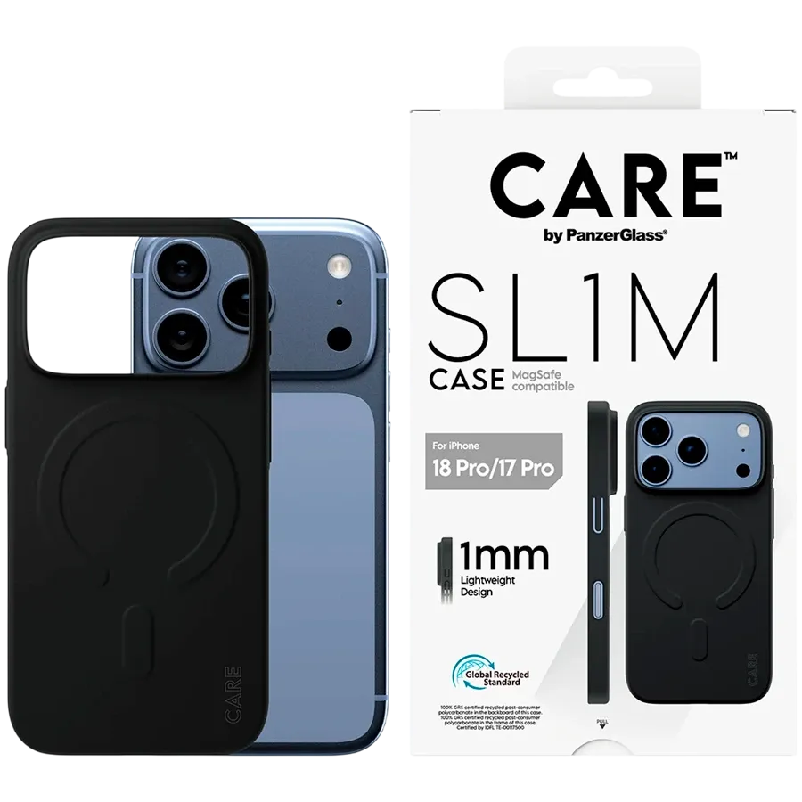 PANZERGLASS Case SL1M Case w. MagSafe თან MagSafe Black for iPhone 17 Pro/18 Pro – photo 1