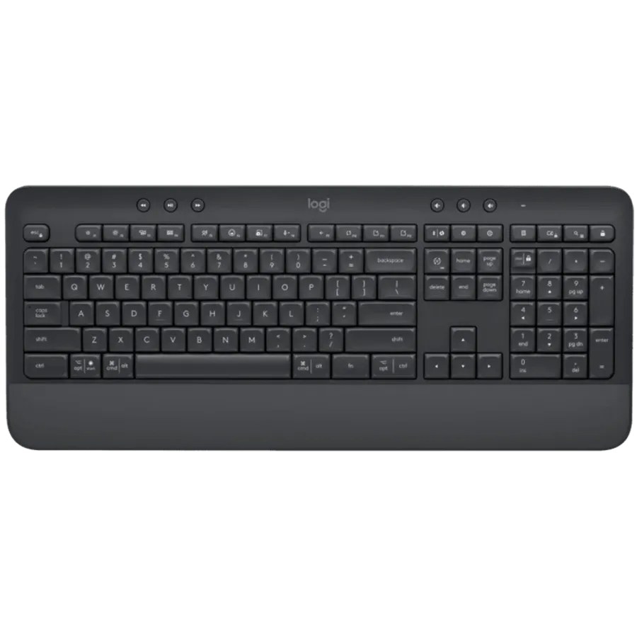 photo 1 - Клавіатура бездротова LOGITECH Signature K650 USB/Bluetooth US Graphite (L920-010945)