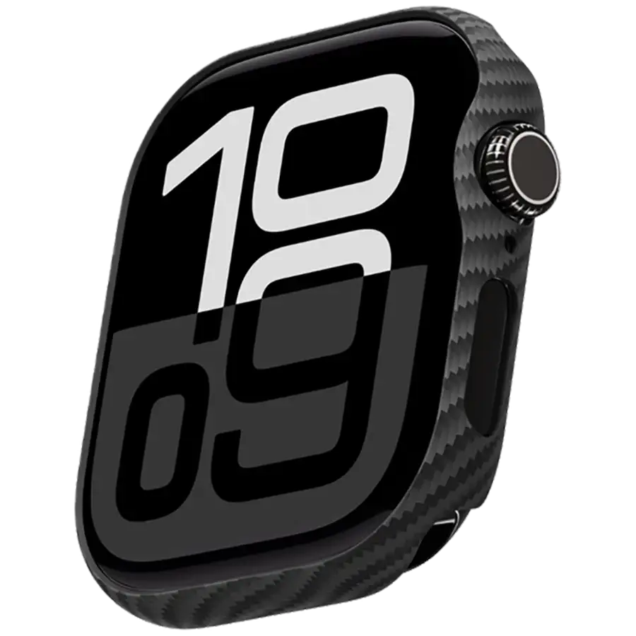 PITAKA Чехол Air Case Чёрный/Серый для Apple Watch (10 Gen.) – photo 1