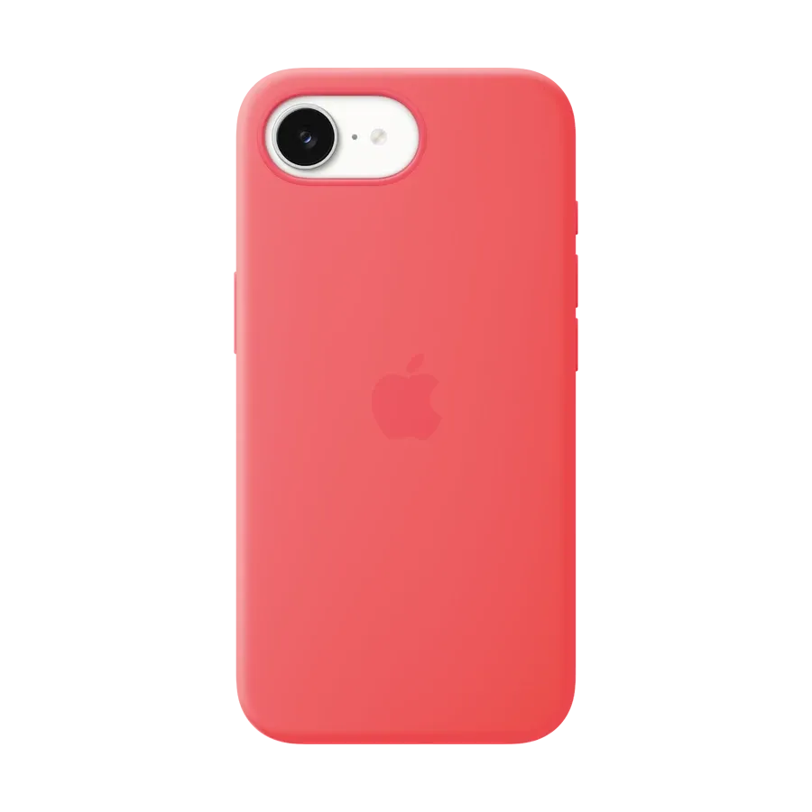 photo 1 - Apple силиконовый чехол с MagSafe Bright Guava для iPhone 17e