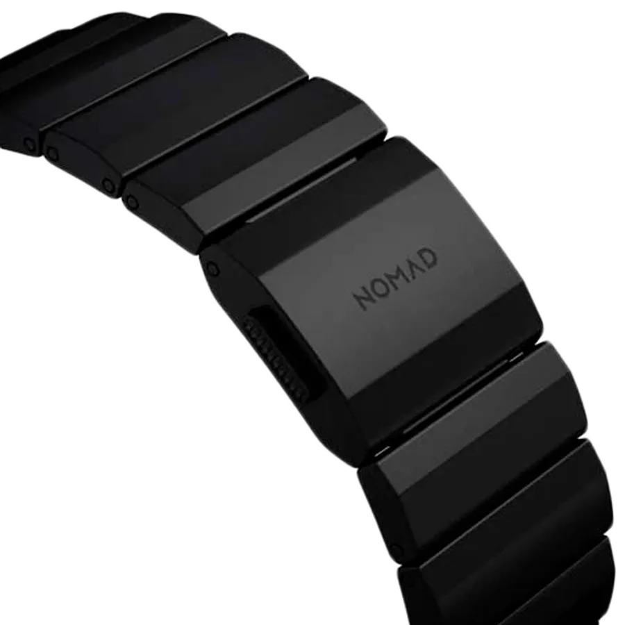 photo 3 - Ремешок NOMAD Titanium Band для Apple Watch 42/44/45 mm, Чёрный