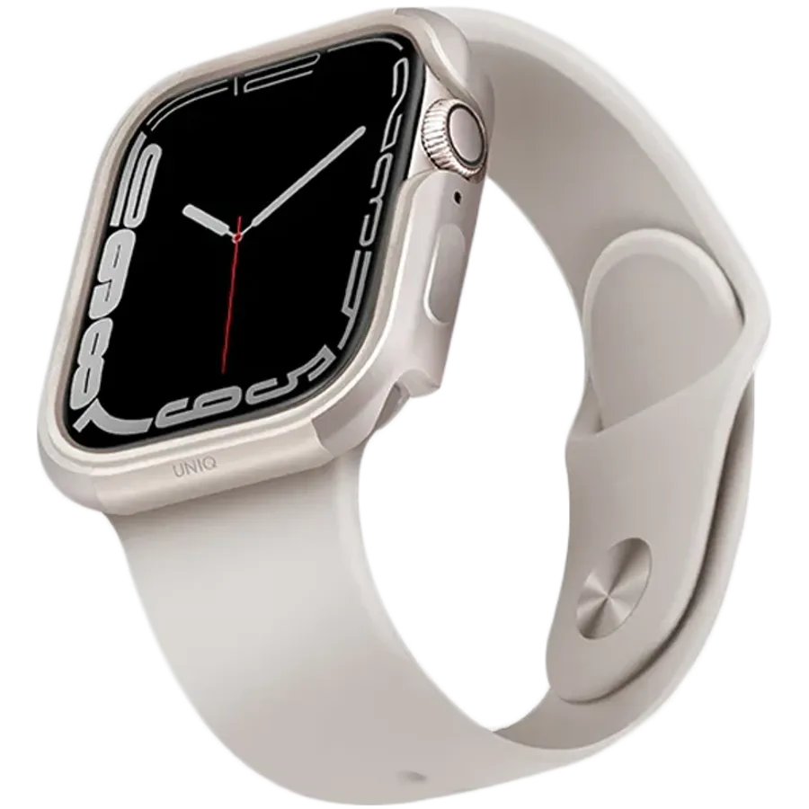 photo 1 - Պատյան UNIQ Valencia aluminium  Starlight for Apple Watch