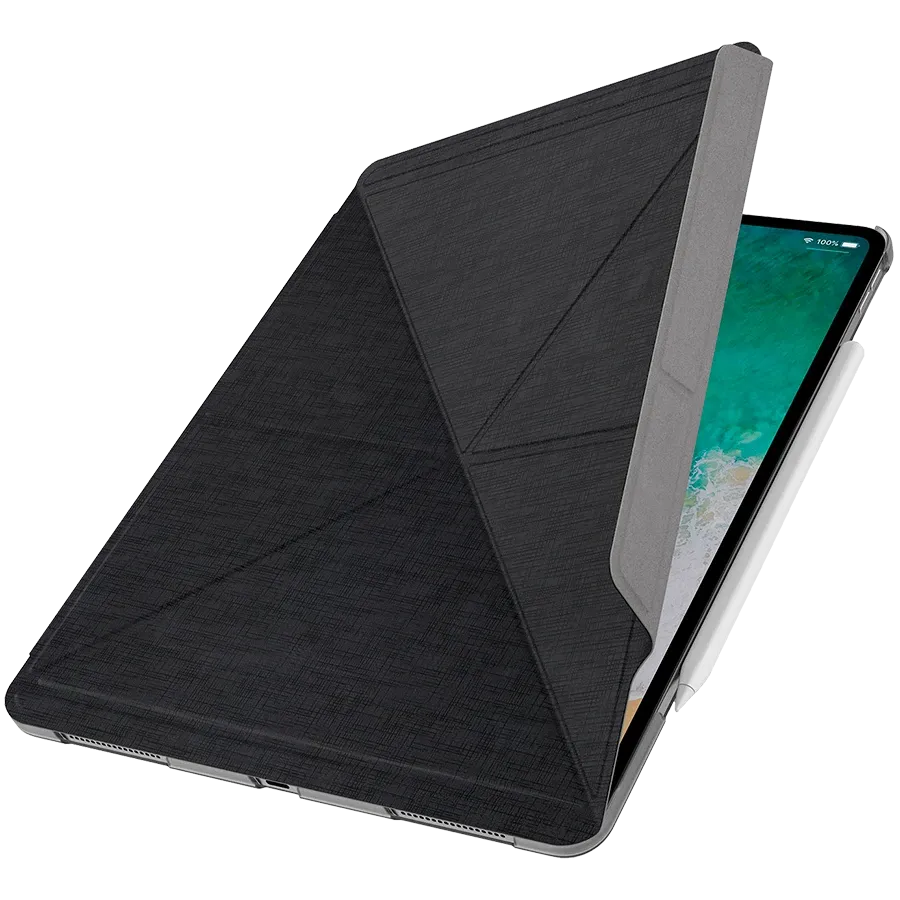 photo 1 - Чехол Moshi VersaCover Case with Folding Cover для iPad Pro 12.9'' (2018) Metro Black