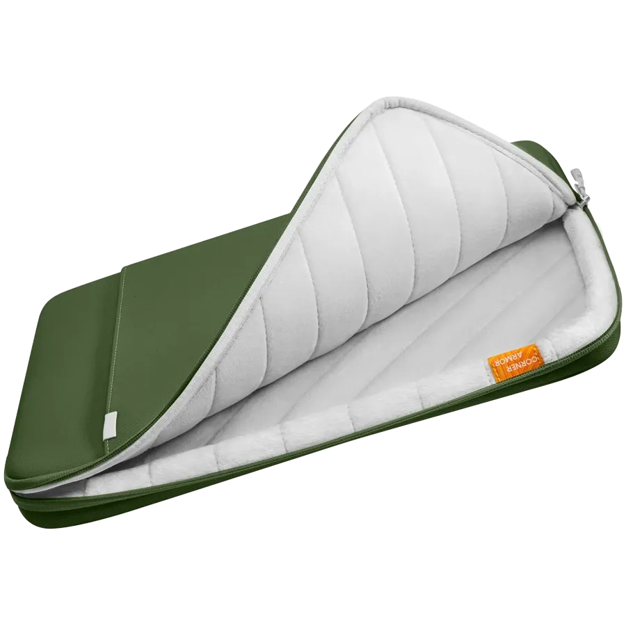 photo 3 - TOMTOC Պայուսակ Defender-A13 Laptop Sleeve Կանաչ for Notebook up to 13"/MacBook Air 13/MacBook Pro 13